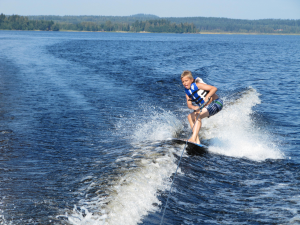 NCSC Roope Lappalainen hienossa kesäsäässä         